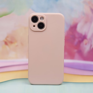 Матовый TPU чехол для Xiaomi Redmi 13C 5G бледно-розовый