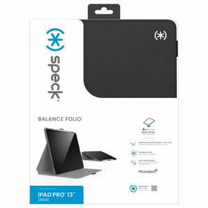 Speck Balance Folio vāciņš iPad Pro 13 collu M5 (2025) / iPad Pro 13 collu M4 (2024), melns