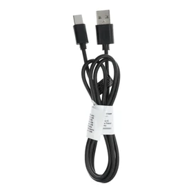 Kabelis USB A uz Type C 2.0 C366 (savienotājs garš: 8 mm) 1 m melns