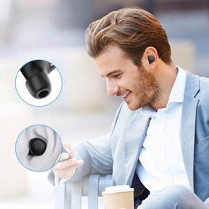 Bluetooth brīvroku ierīce Joyroom JR-TL1 Pro melna (Bluetooth 5.1 / ūdensizturīga IPX7)