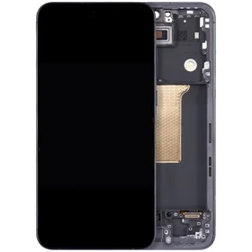 LCD ekrāns Samsung A556 A55 5G ar skārienekrānu melns ORG