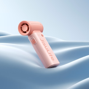 Jisulife Life9 3600 mAh pārnēsājams rokas mini USB ventilators-pūtējs, rozā