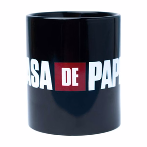 La Casa De Papel Logo keramikas krūze dāvanu kastē, 330 ml
