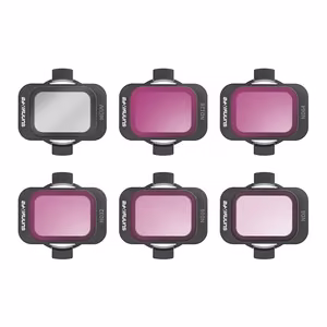 6 filtru komplekts Sunnylife MCUV, ND8/16/34/64/64/128, DJI Avata 2 filtriem