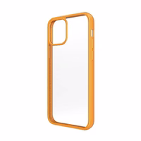 PanzerGlass ClearCase viedtālruņa apvalks iPhone 12 Pro Max – caurspīdīgs oranžs