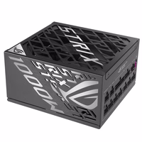 ASUS ROG STRIX-1000P-GAMING power supply unit 1000 W 20+4 pin ATX ATX melns, sudraba