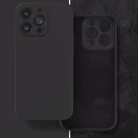 Korpuss Liquid Silicone 1.5mm Xiaomi Redmi 13C/Poco C65/Poco M6 5G melns