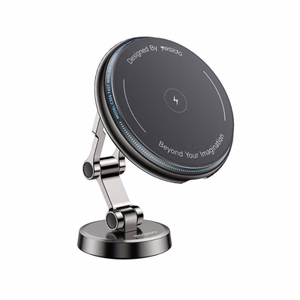 YESIDO MAGNETIC CAR HOLDER C306 BEZVADU 15W, MAGSAFE melns