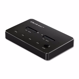 Qoltec 50310 Disku Dokstacija 2x SSD M.2 SATA NGFF USB Type-C