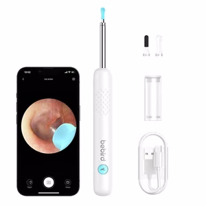 Viedā vizuālā ausu tīrīšanas ierīce Bebird R1 balta