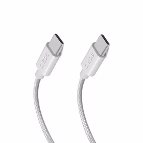 SBS TECABLETISSUETCC2G kabelis 2 x USB-C 2 m 60W ar Power Delivery - pelēks