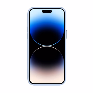 Tel Protect magnētiskais caurspīdīgs viedtālruņa apvalks iPhone 15 Pro Max gaiši zilā krāsā