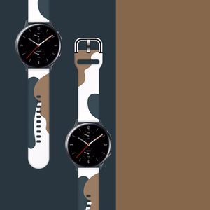 Moro siksniņa Samsung Galaxy Watch 40 / 41 / 42 / 43 / 44 mm silikona pulksteņa siksniņa ar rakstu 1