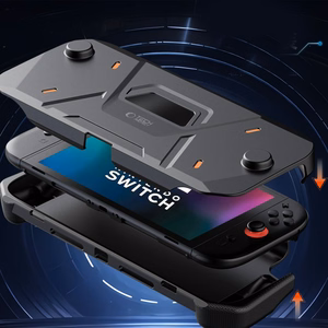 Tech-Protect Carbonox apvalks Nintendo Switch 2 - melns