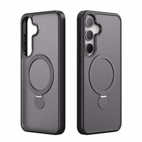 Futrālis Dux Ducis Yind With Magnetic Stand priekš Samsung S936 S25 Plus melns