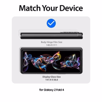 WHITESTONE DOME GLASS 2-PACK rūdīts stikls GALAXY Z FOLD 4