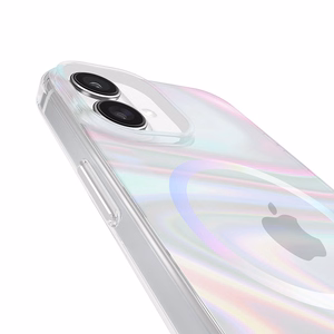 Case-Mate Soap Bubble MagSafe vāciņš ierīcei iPhone 16 Plus, zaigojošs