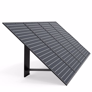 Choetech SC010 saules tūrisma lādētājs, salokāms, 160W - melns