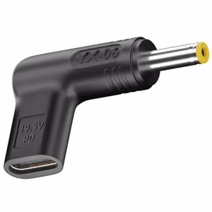 USB Type-C uz DC 5.5x2.5 mm adapteris