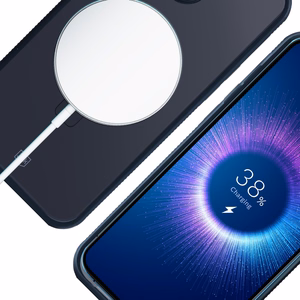 3mk Smoke viedtālruņa apvalks Mag&Stand Apple iPhone 12 Pro Max - melns