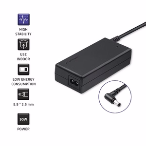 Qoltec 50076.90W power adapter/inverter Indoor melns