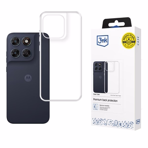3mk Clear Case for Motorola Moto G87 - transparent
