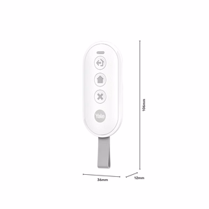 Yale viedās signalizācijas sākuma komplekts 6 elementi - Vadības bloks, Sirēna, Tastatūra, Tālvadības pults, Kustības sensors, Loga/durvju sensors