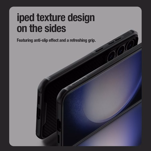 Nillkin CamShield Pro bruņots viedtālruņa apvalks ar kameras vāciņu Samsung Galaxy S24+ - zaļš