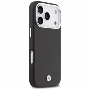 Чехол BMW Sign Full Wrapped Metal MagSafe для iPhone 17 Pro (чёрный)