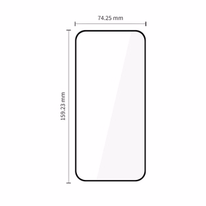 Tech-Protect Glass Fit+ rūdīts stikls 2 gab. priekš Motorola Moto G67 / G77 - melns