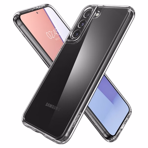 Spigen Ultra Hybrid viedtālruņa apvalks Samsung Galaxy S22 - Caurspīdīgs