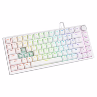 Savio ASTRAL balts JADE keyboard Gaming USB QWERTY US International