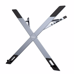 Foldable laptop stand Hoco HD9 metal gray