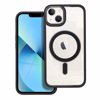 COLOR EDGE MAG COVER viedtālruņa apvalks saderīgs ar Magnētisko IPHONE 13 melns