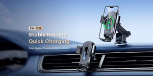 CAR HOLDER REMAX RM-C31 15W BEZVADU melns