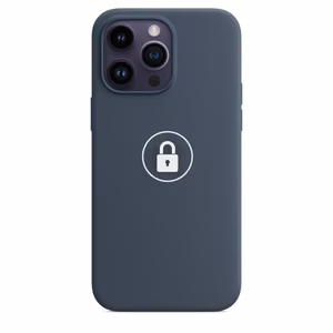 Phone Maciņš "Silicone Maciņš v2" priekš iPhone 14 Pro / Storm Zils / in package