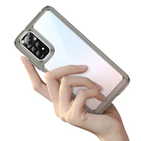 Outer Space viedtālruņa apvalks Xiaomi Poco X5 5G / Redmi Note 12 5G apvalks ar elastīgu rāmi caurspīdīgs