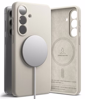 Ringke Silikona MagSafe Maciņš for Samsung Galaxy S26+ - bēšs