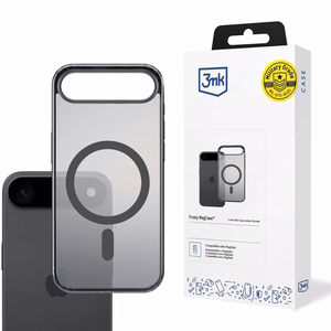 3mk Frosty MagViedtālruņa apvalks iPhone 17 Air - melns