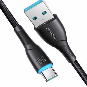 Kabelis Joyroom SA32-AC6 Starry USB uz USB-C, 100 W, 1 m, melns