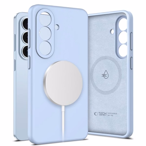 Tech-Protect Silicone MagSafe maciņš Samsung Galaxy S26 - zils