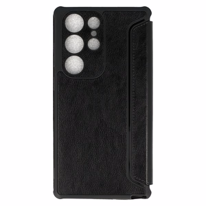 Razor Leather Book Case for Samsung Galaxy S25 black