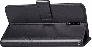 Korpuss Flower Book Samsung A145 A14 4G/A146 A14 5G melns