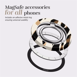 MIO Leopard Magsafe Case Compatible Ring Holder