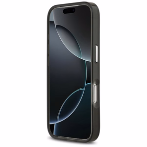 Чехол Karl Lagerfeld IML Aquarelle Karl & Logo MagSafe для iPhone 17 Pro (чёрный)