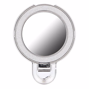 Viedtālruņa statīvs Circle MIRROR - uzlīmējams - sudrabains
