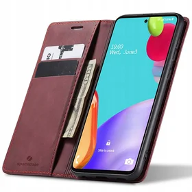 Spacecase maka maciņš Galaxy A52 5G sarkans