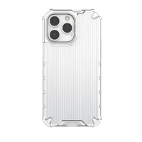 Ombre Protect viedtālruņa apvalks iPhone 14 Pro Max rozā un zila bruņots apvalks