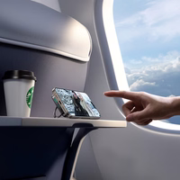 Magnētiskais bezvadu portatīvais lādētājs Joyroom JR-PBM12 22.5W ar rokturi (melns)