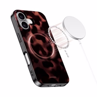 Tech-Protect Lamano Magnētiskais viedtālruņa apvalks iPhone 16 - melns un sarkans